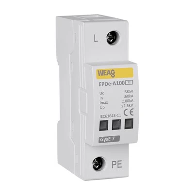 EN IEC 61643-11 80kA T2 SPD 4P 3P+N
